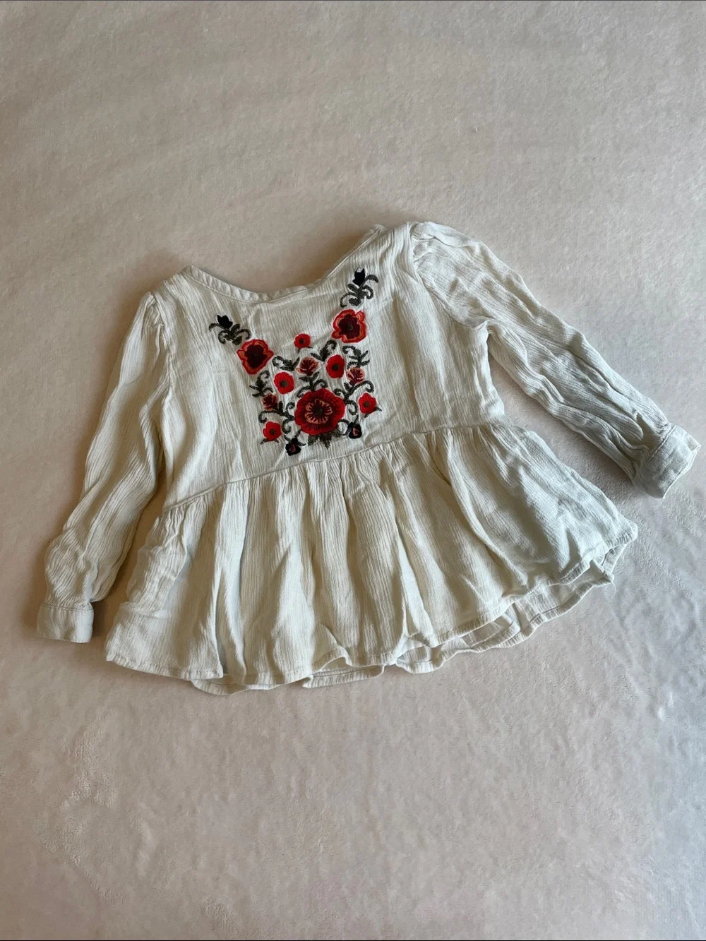 Toddler Peplum Top